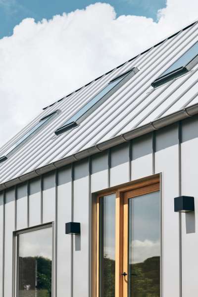 The old and the new come together in Jelling to make the history of tomorrow with steel profiles, Feldmosevej 1 - 7300 Jelling